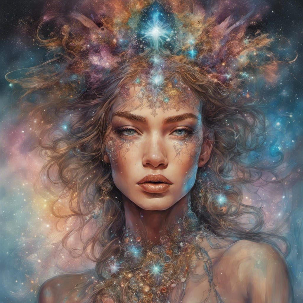 Cosmic Goddess  by @Crystal