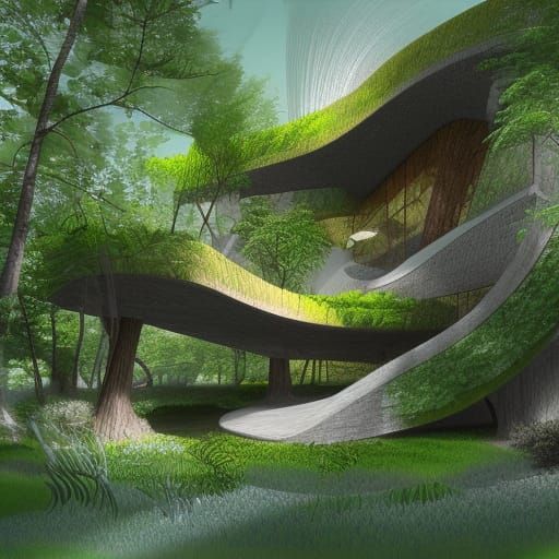 Seaweed Buildings, Drawing up Green Organic #architecture Art inspired by  Nature: http://openinnovation.cc/photo/335/seaweed-Green-architecture- organic-building.html http://t.co/G7iG4iS8eb