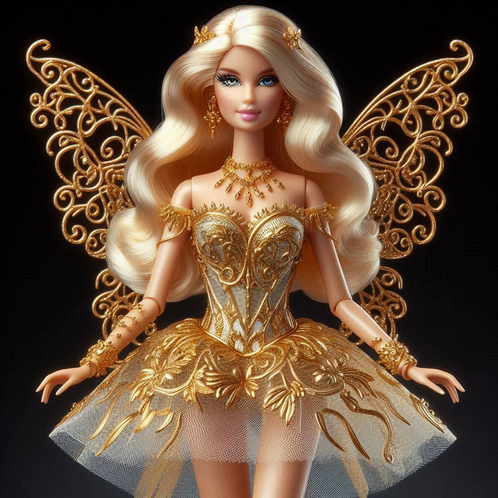 GOLD FAIRY BARBIE 1