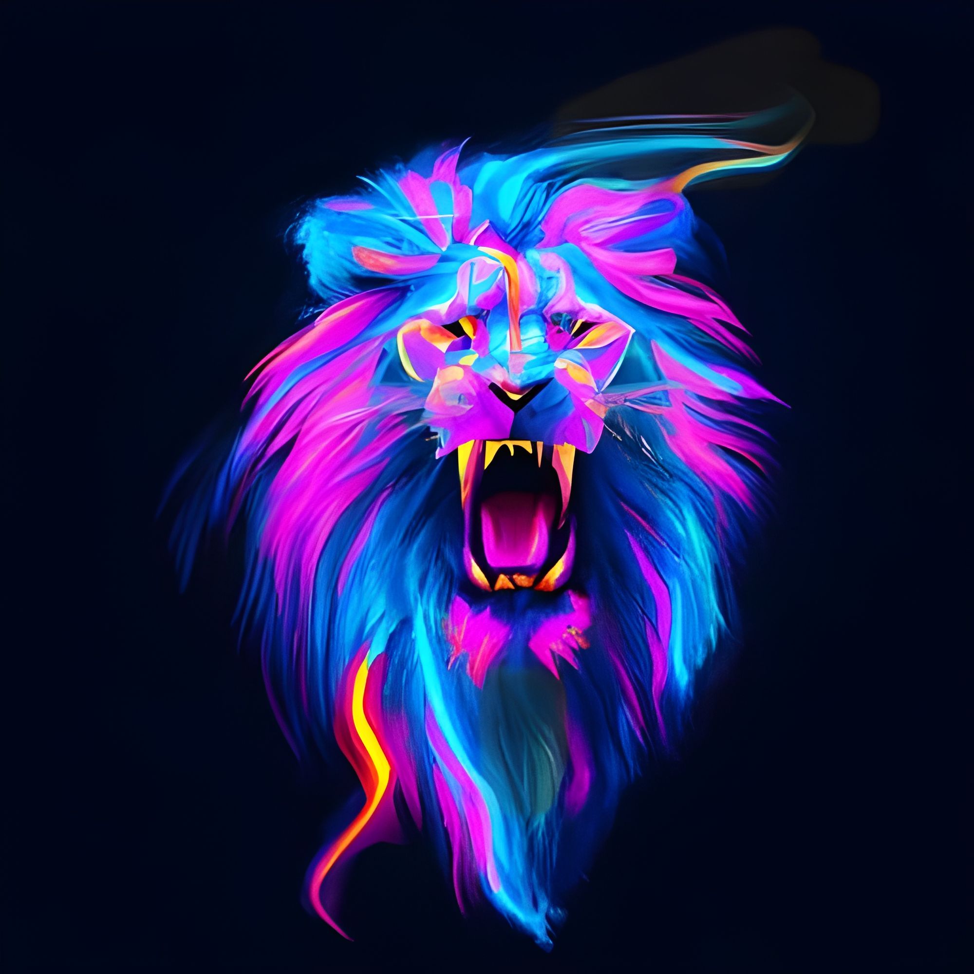Buy Neon Lion Online In India - Etsy India