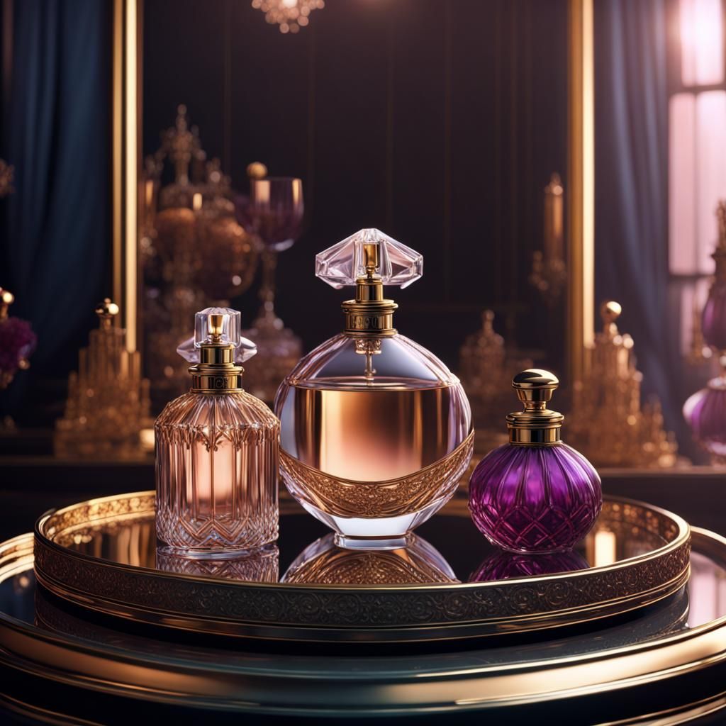 Luxury perfumes - AI Generated Artwork - NightCafe Creator