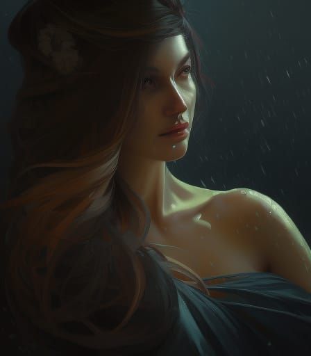 Raining