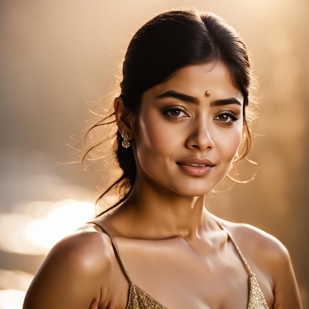 Open bikni Very Hot rashmika mandanna, face visible, body vi...