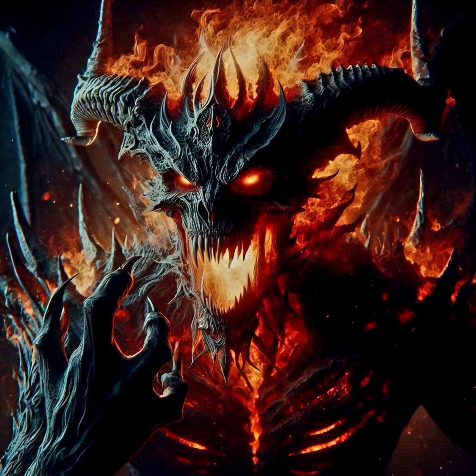 Fire demon