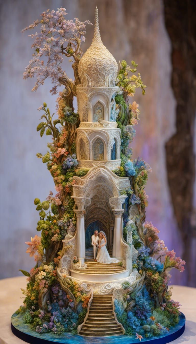 Elaborate Wedding cake