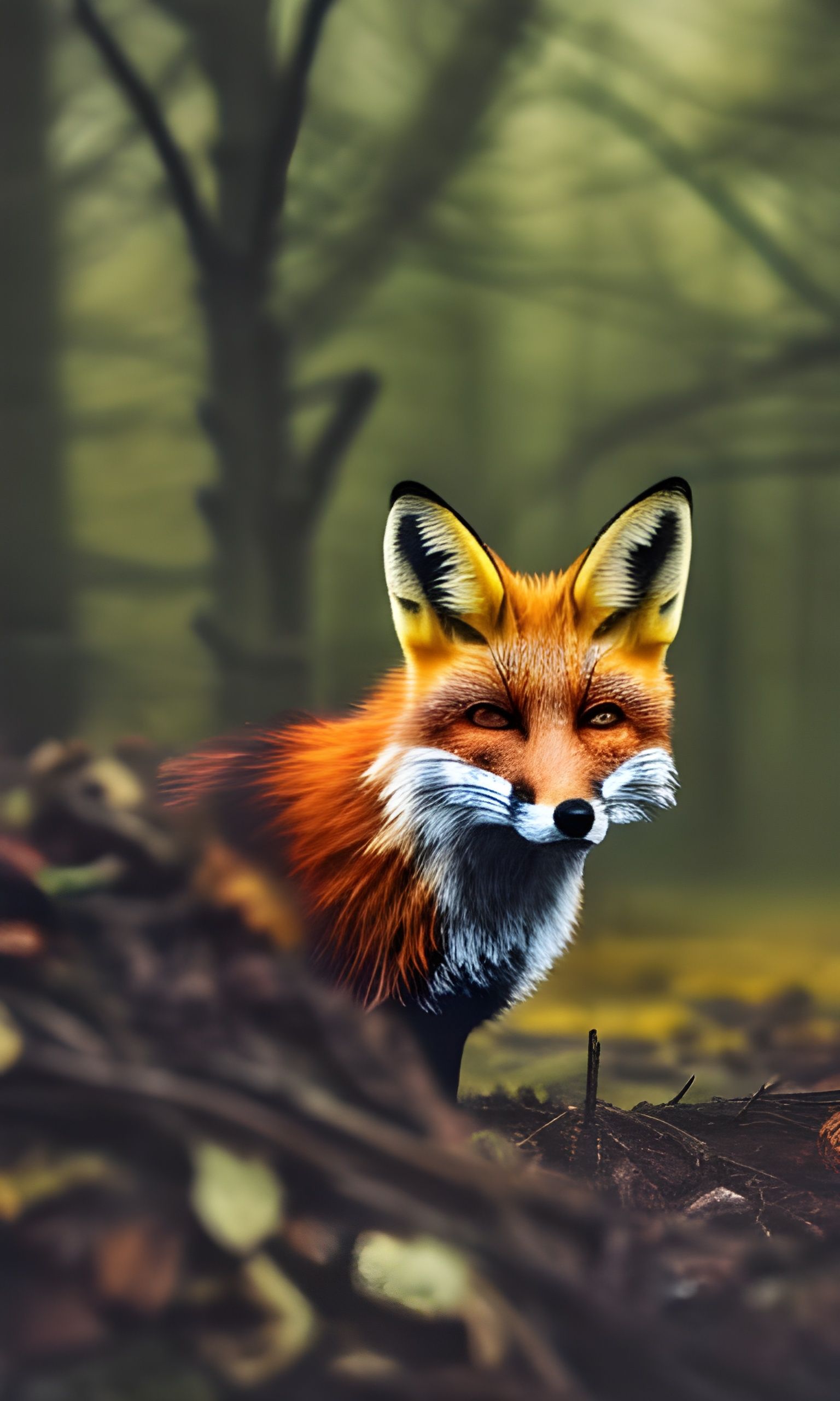 Portrait of a Fox