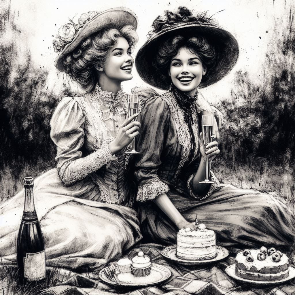 BFF quality time, the 1910 edition