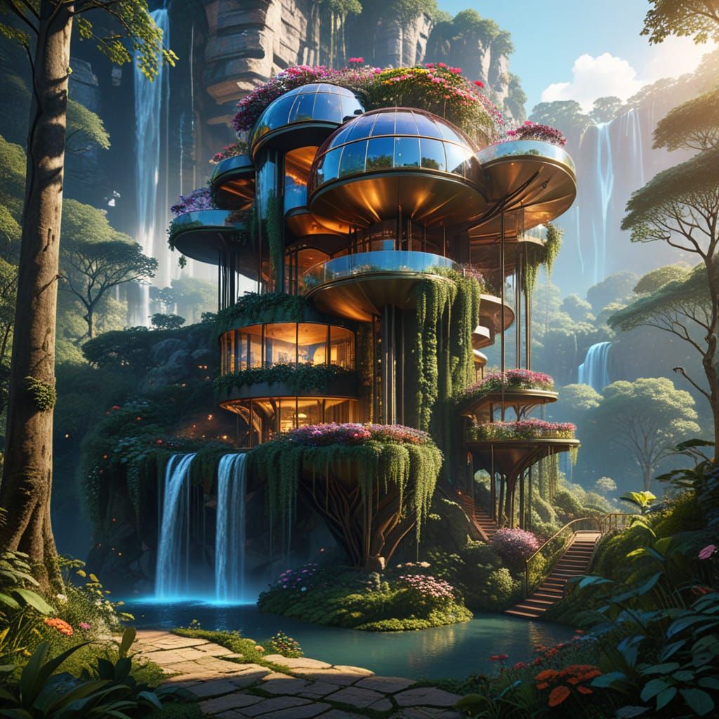 Hidden home  by @Gonnutzie