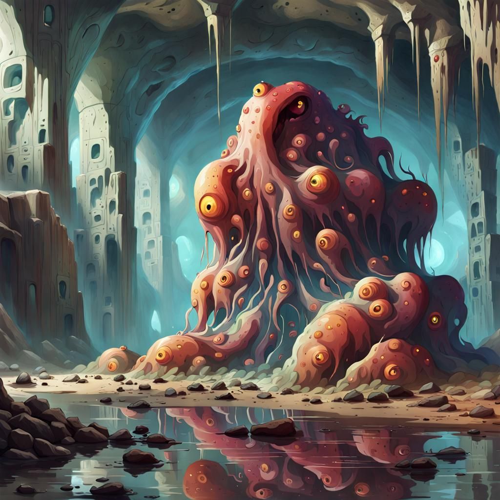 Shoggoth - AI Generated Artwork - NightCafe Creator