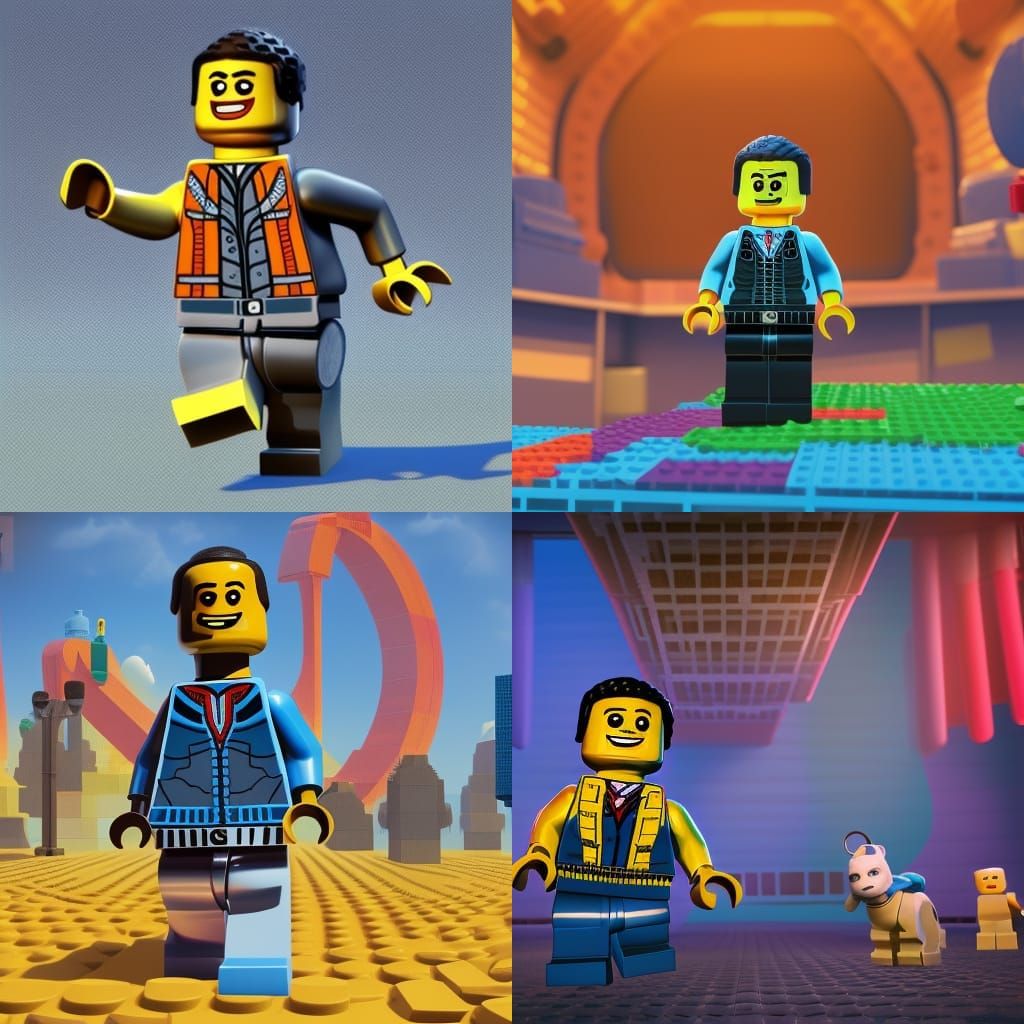 Obama in The Lego Movie