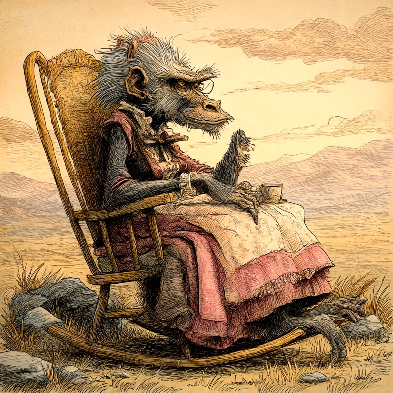 Magalieskloof se Bobbejane: Ouma (2)