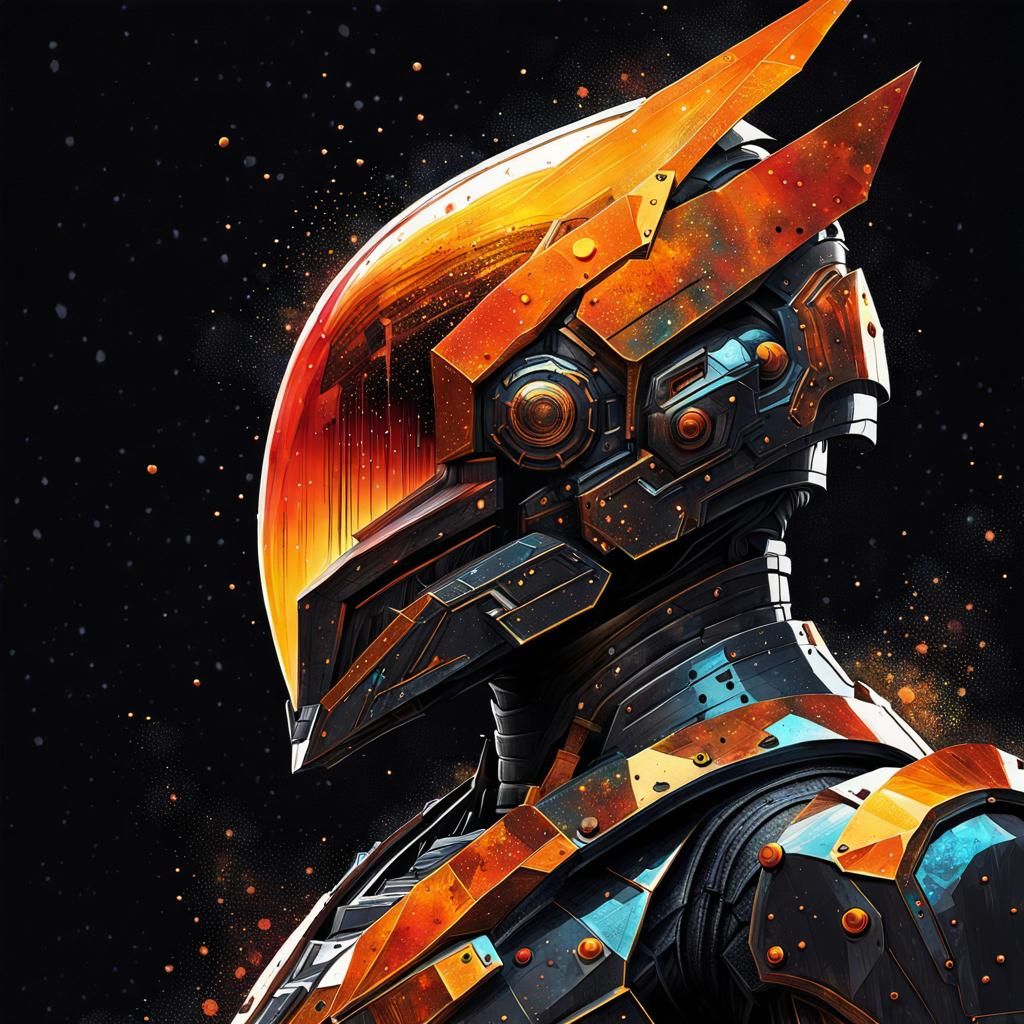 Alien Android Helmet 4532.3595.4923 omega  by @Call me Bubbe