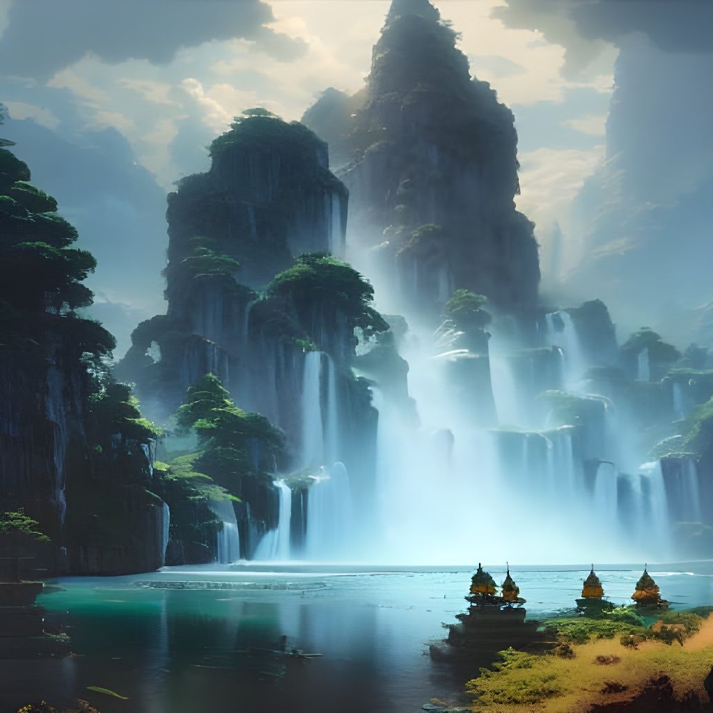 Waterfalls in Thailand  by @Bruno