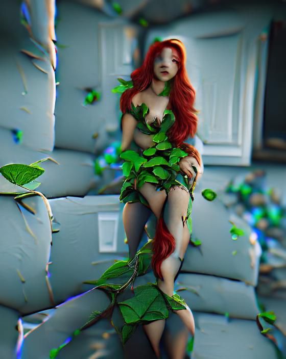 Poison Ivy 8k resolution