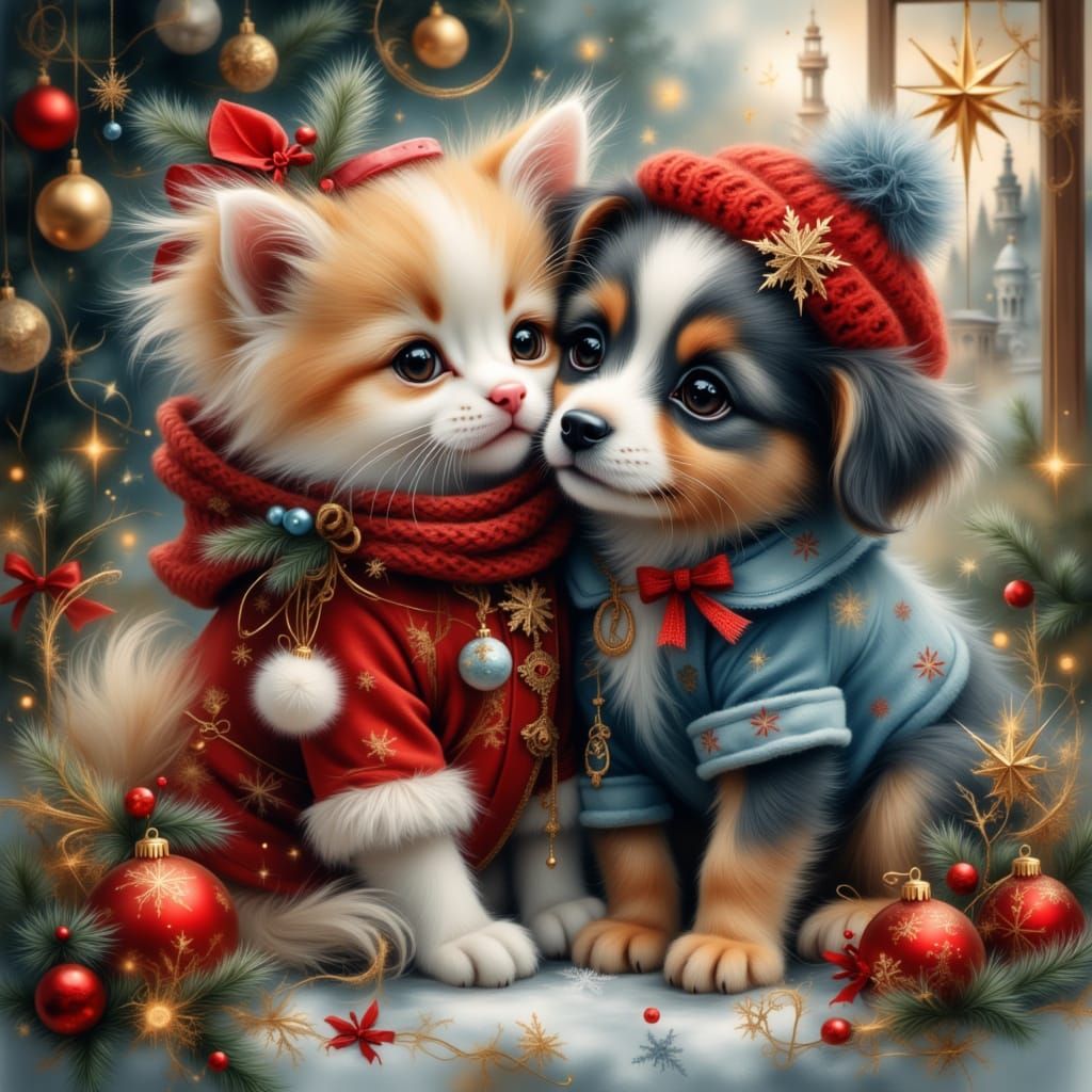 Christmas Friends   by @Forsaken Wright