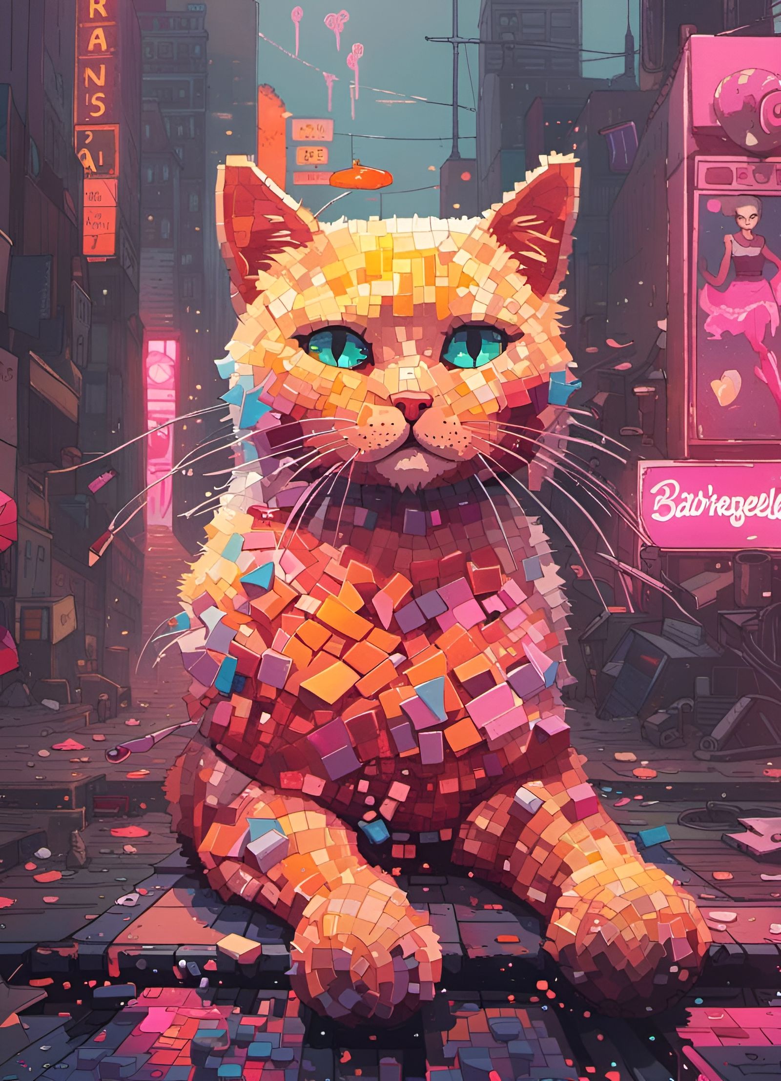 Daily AI Art Challenge: Pixel Art - NightCafe Creator