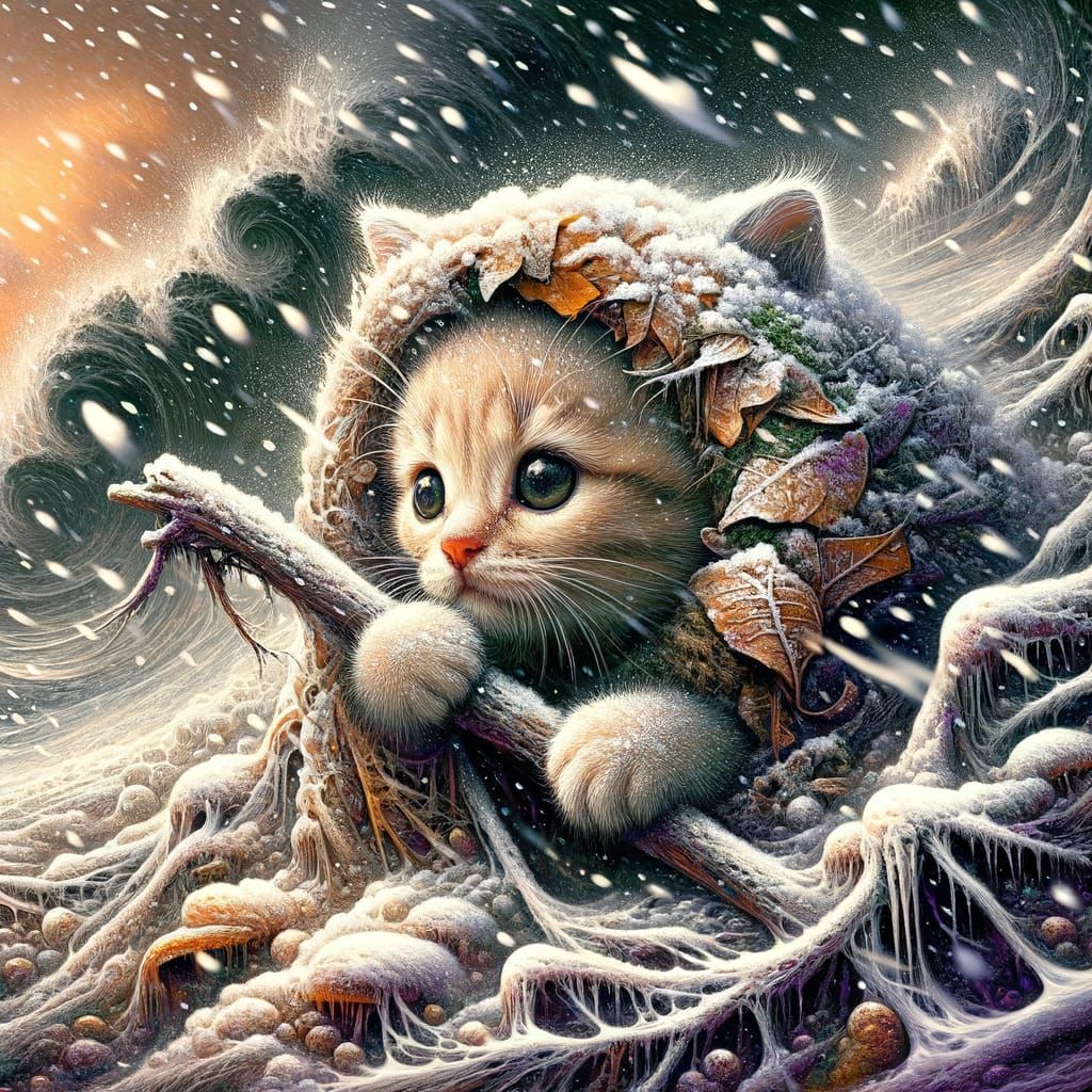 Sacha dans la tempête ...  by @MMM29