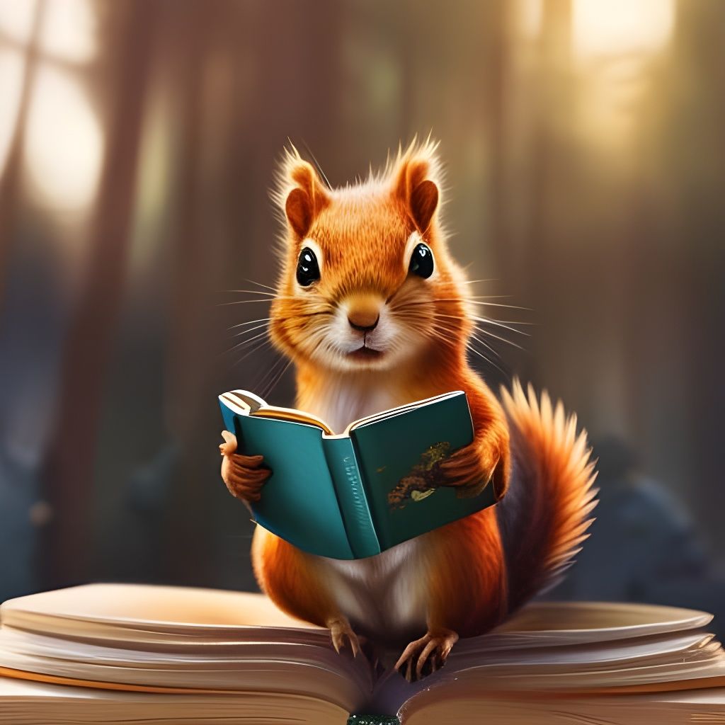 Squirrel story  time!   by @David Gotet