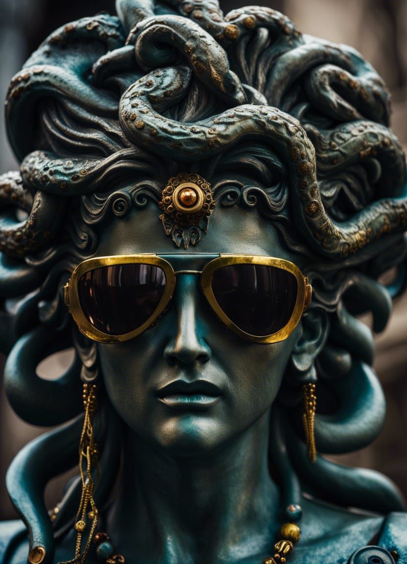 medusa with drip  by @Aigen