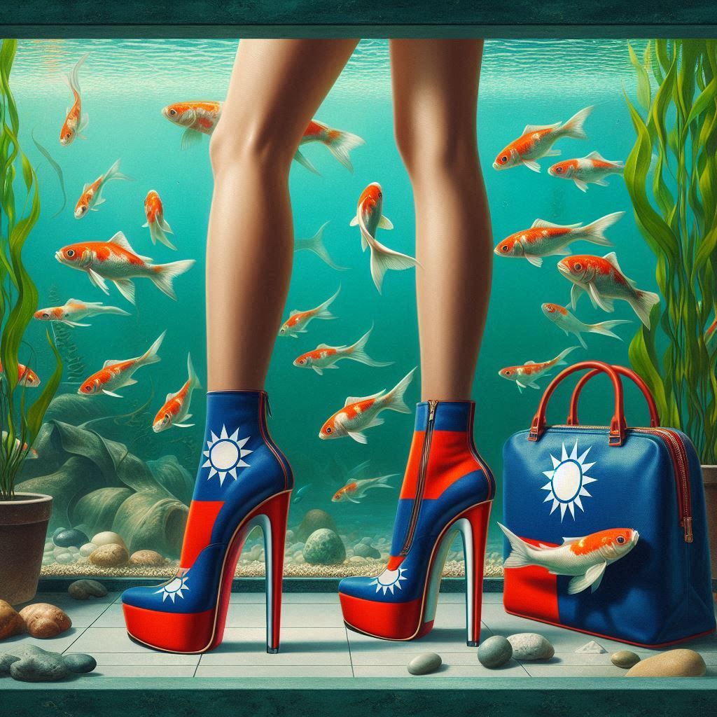 Taiwan bag and boots