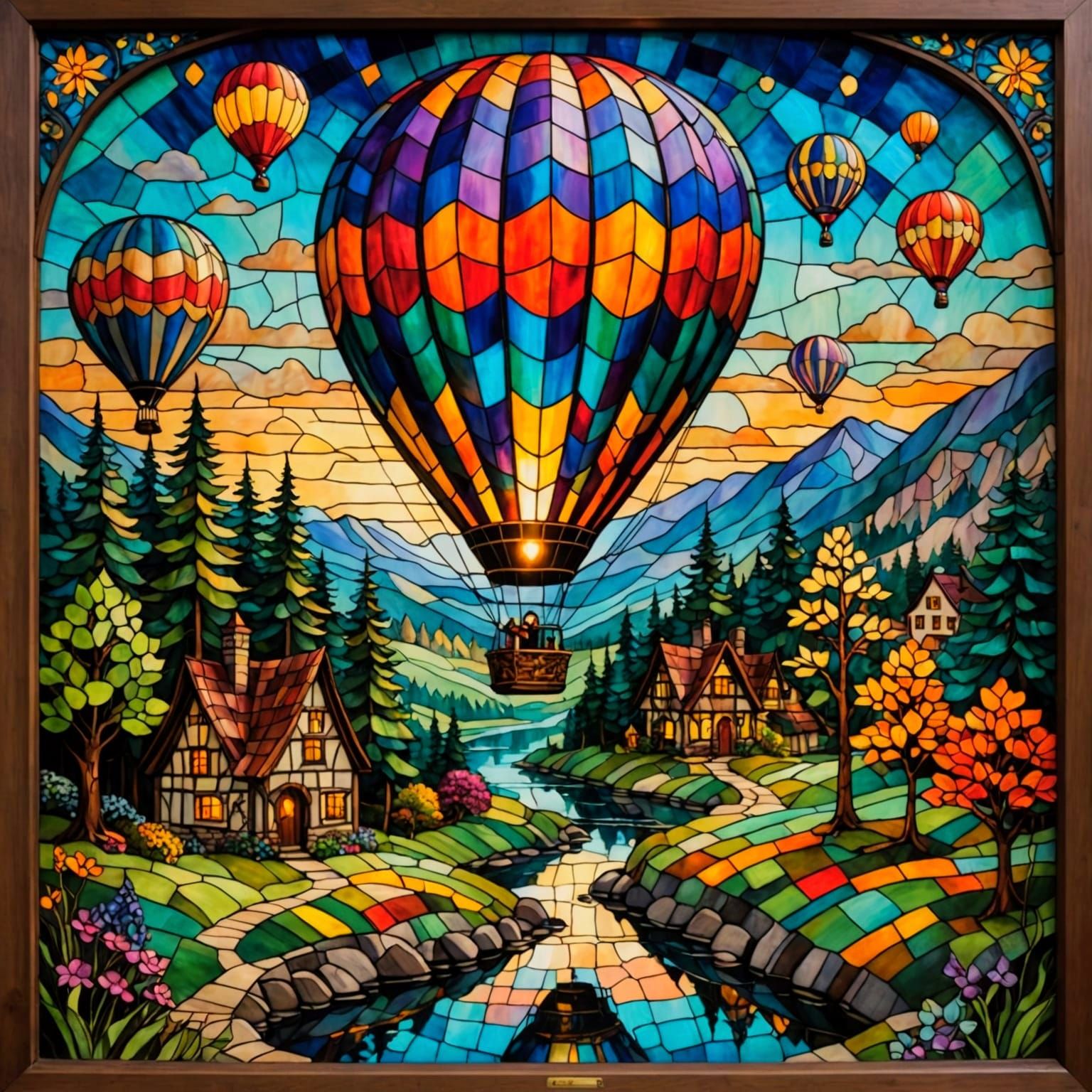 Vibrant Voyage.  by @StinkPad