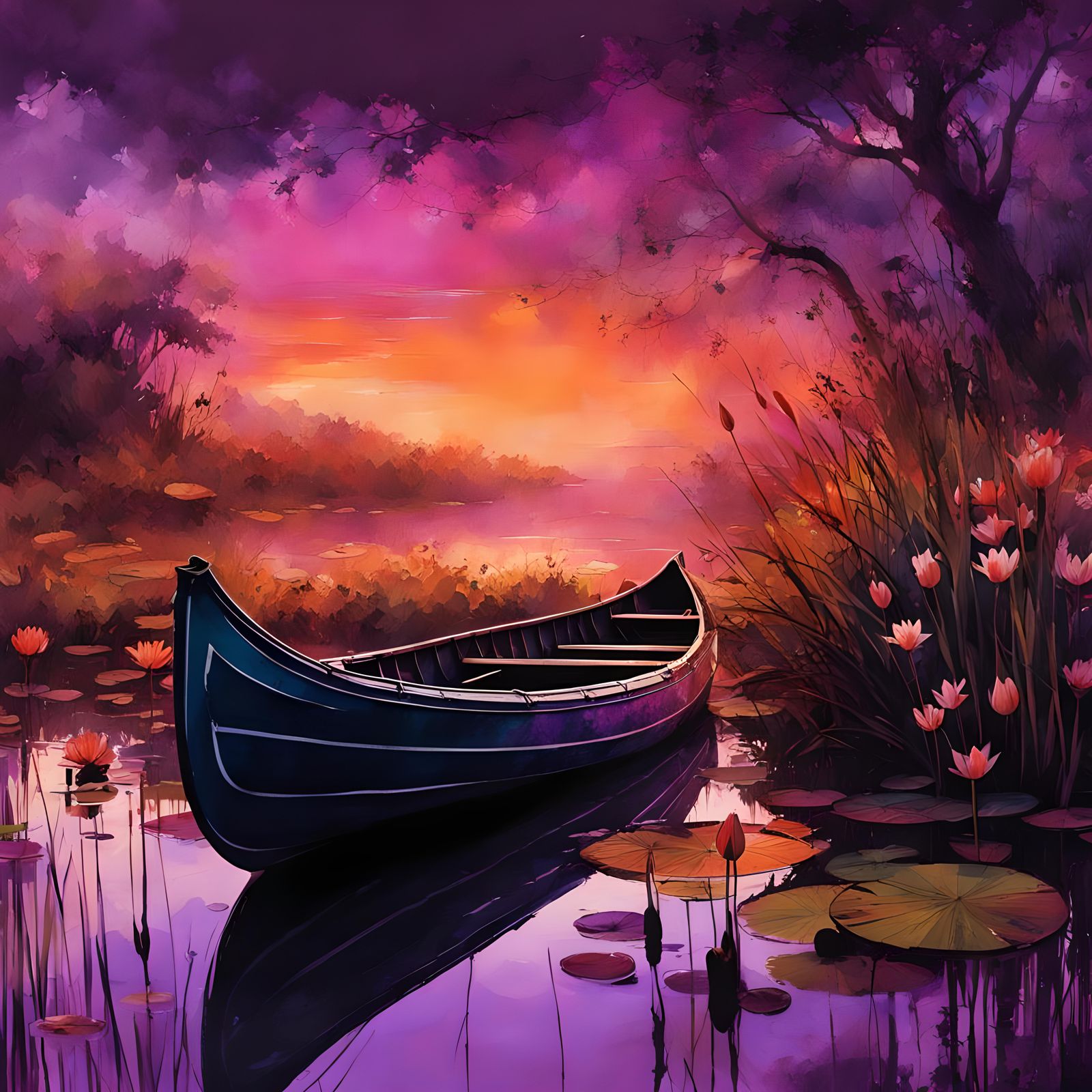 dusk  by @frogfairy