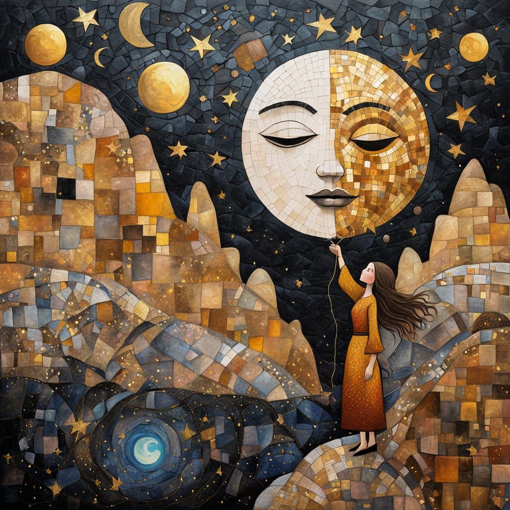 Celestial Dreamscape (8 Likes)  by @Little Rainbow