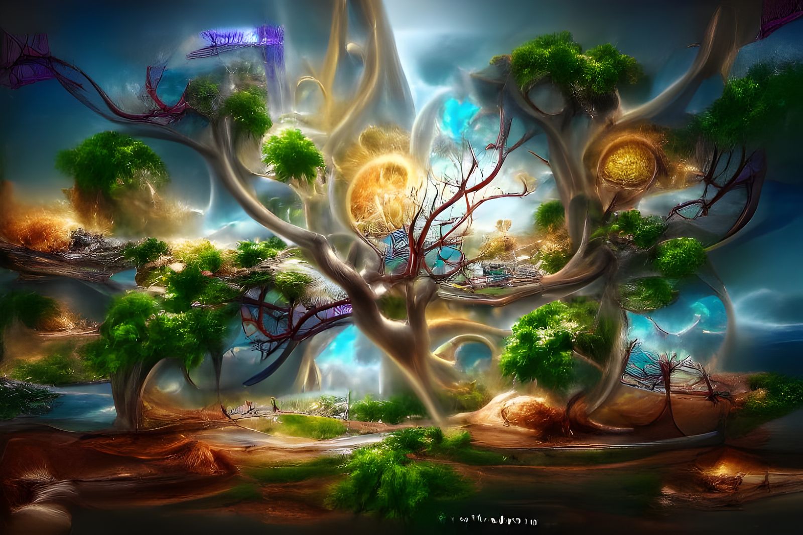 Tree of life - AI Generated Artwork - NightCafe Creator