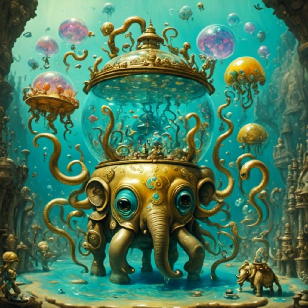 <lora:Alien Ocean:1.0> <lora:Elephant Tea:1.0> 