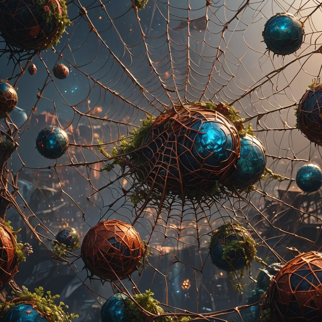 world wide spiderweb planet