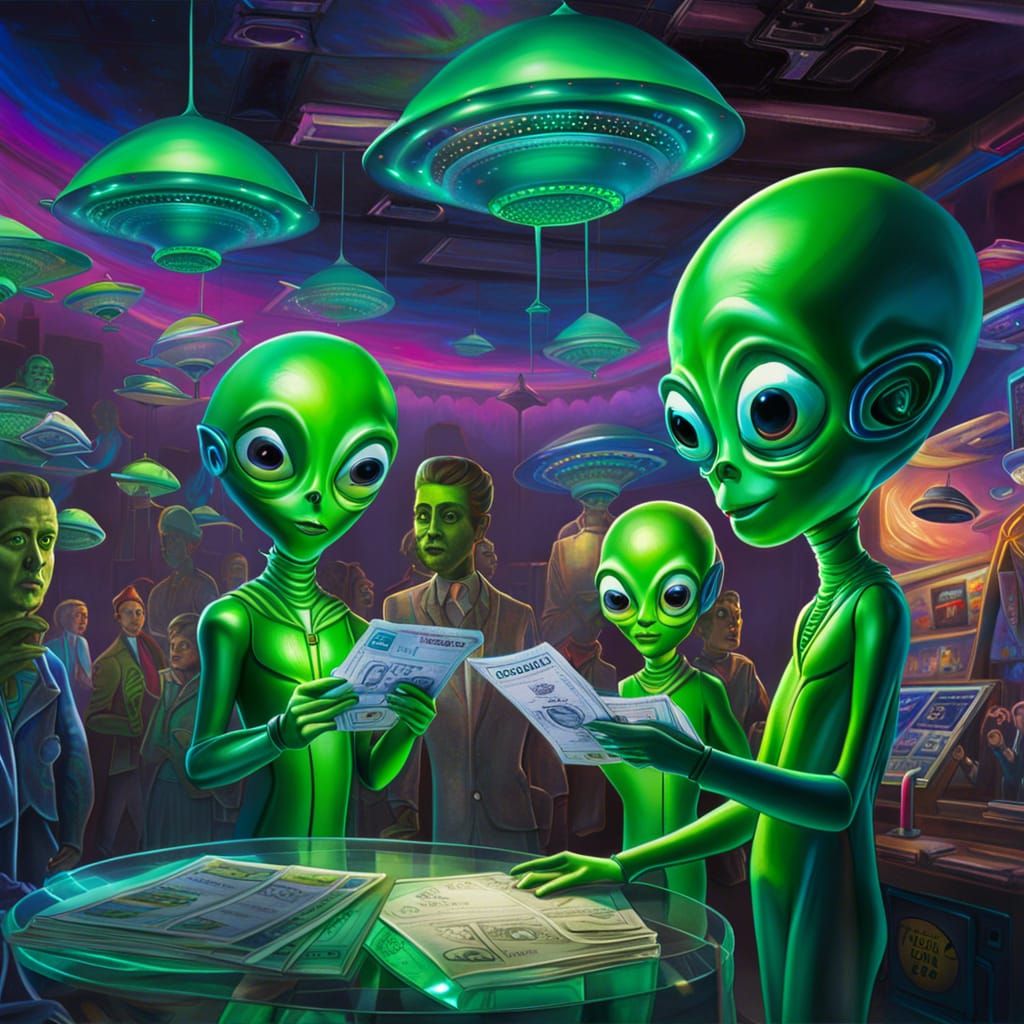 Tourists at the Roswell UFO Museum   by @lawdog