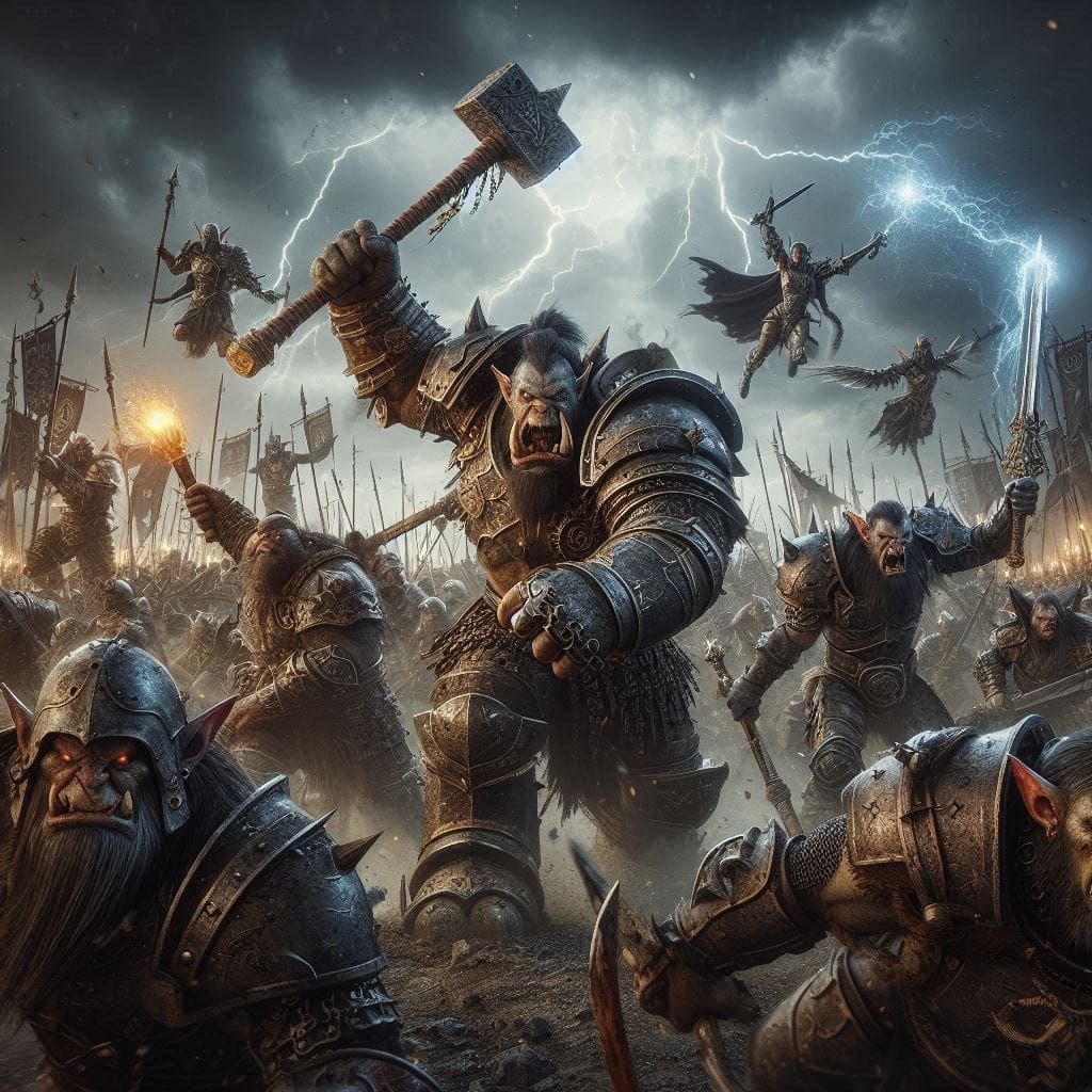 Orc battle