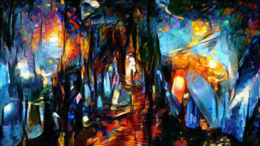 Crystal Cave Turned Forest