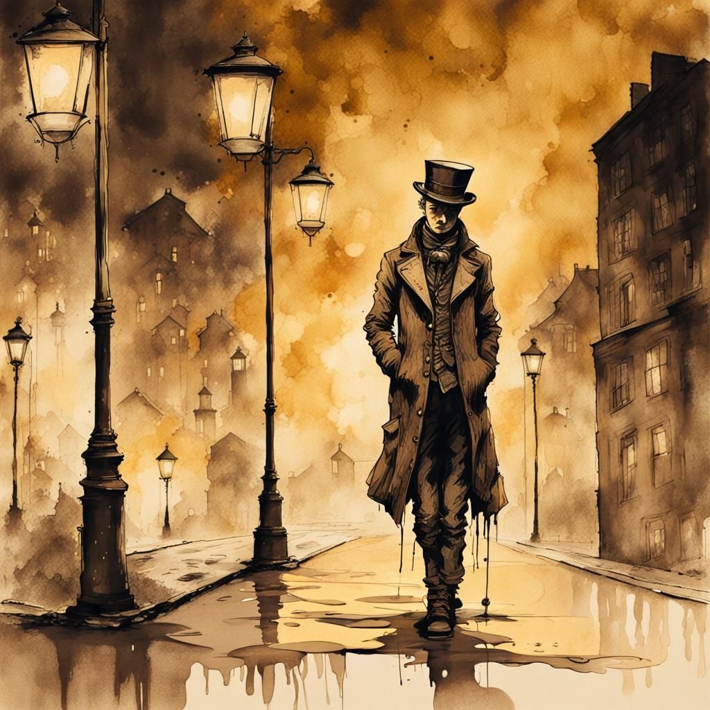 Old paper art