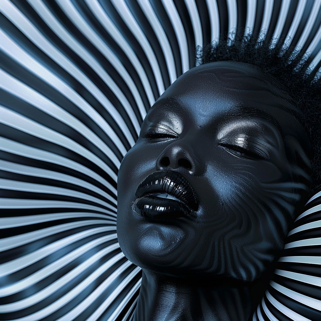 Futuristic Abstract  Beauty