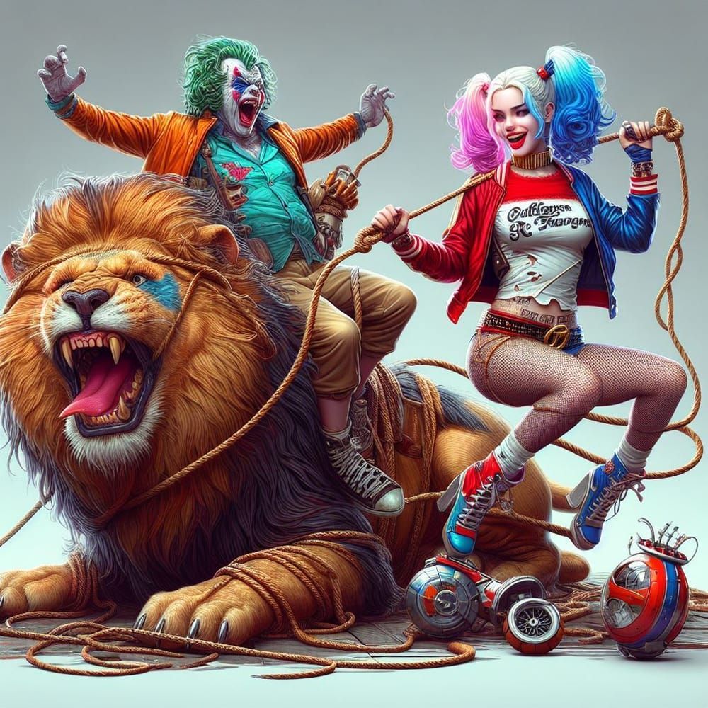 Gods & Men with Harley Quinn