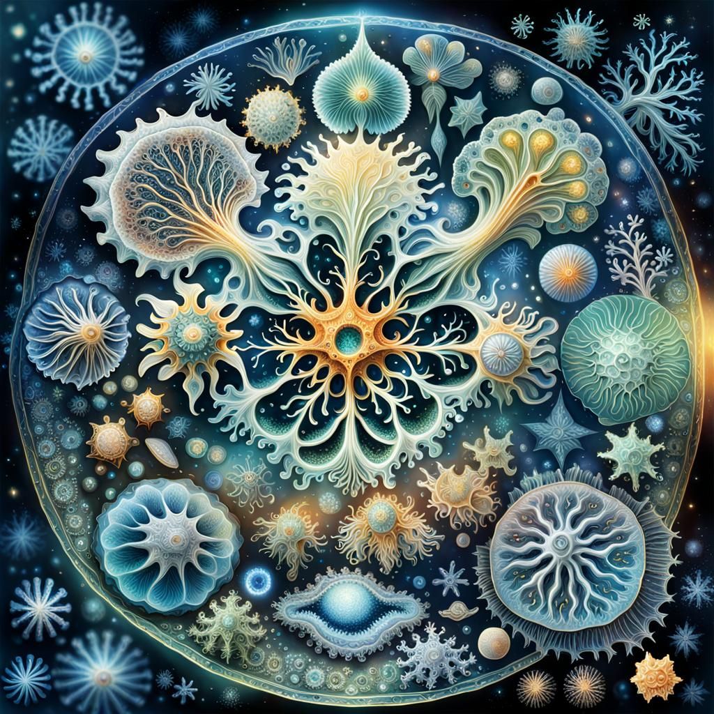 fantastic Amoeba  by @Dalia Larimar