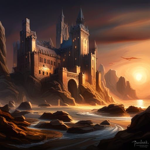 Vodka Creation Process: Dark Fantasy Concept Art