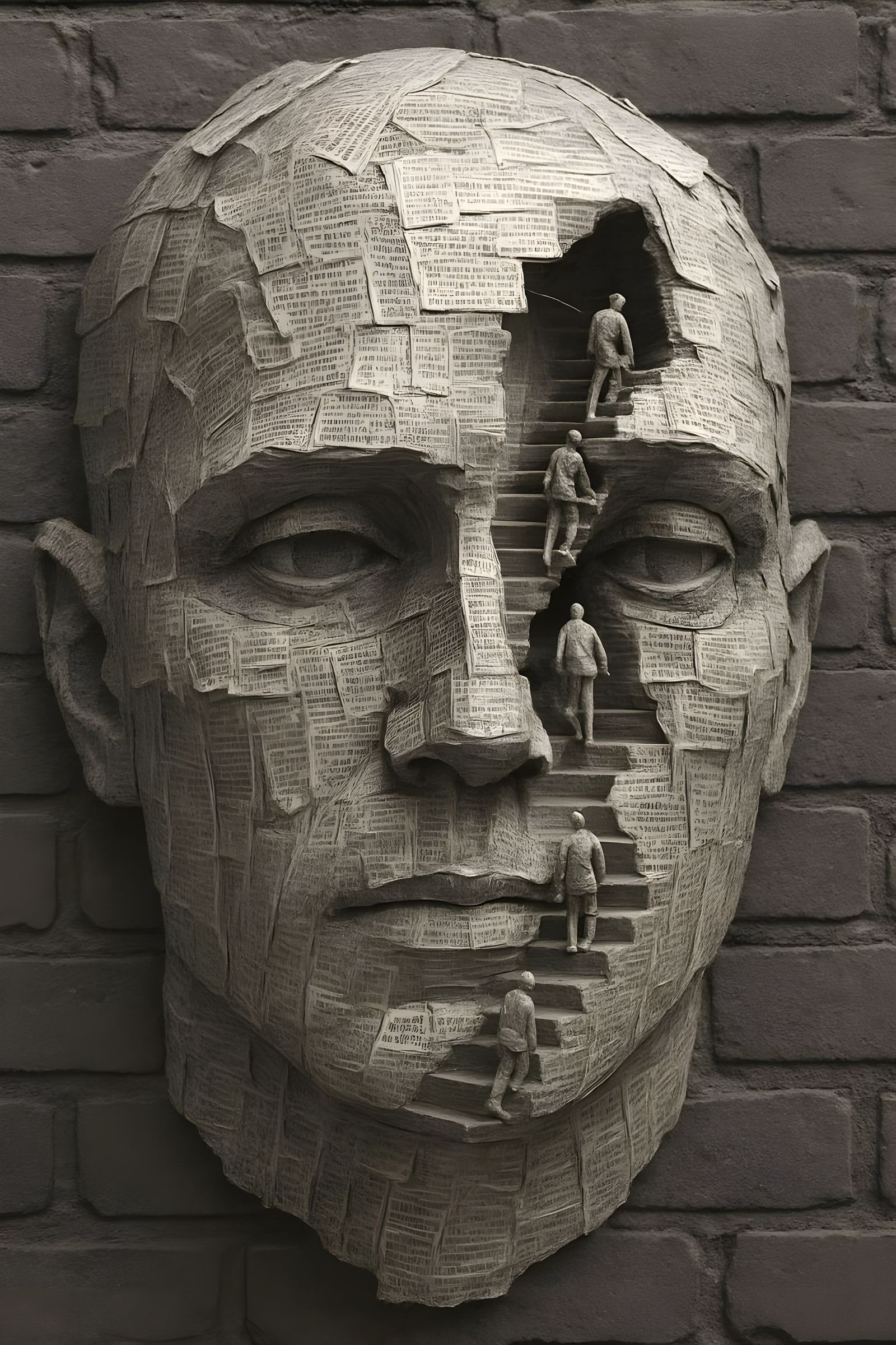 The thoughts don’t stop.  by @Tonutz