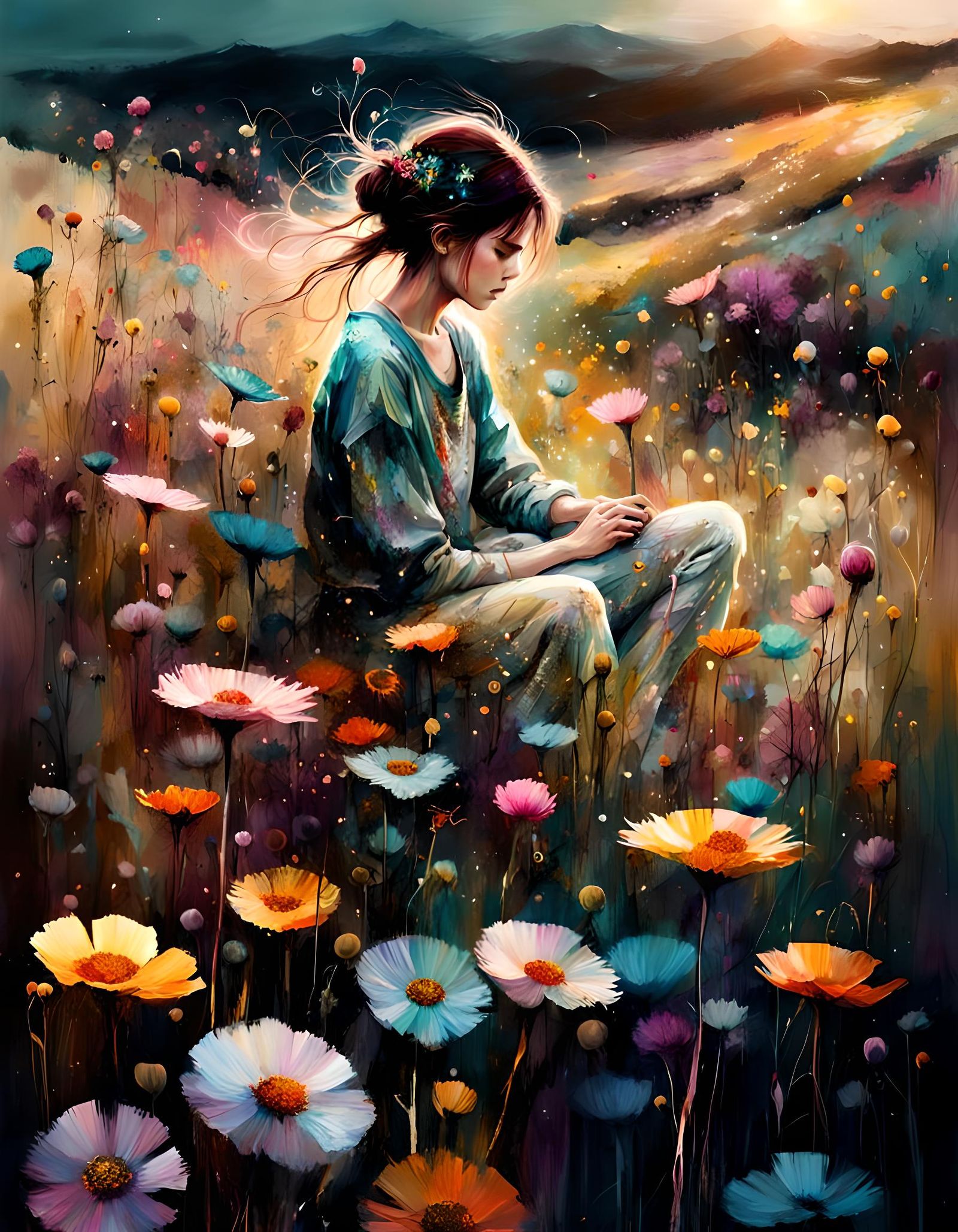 Summer Fields   by @Emma