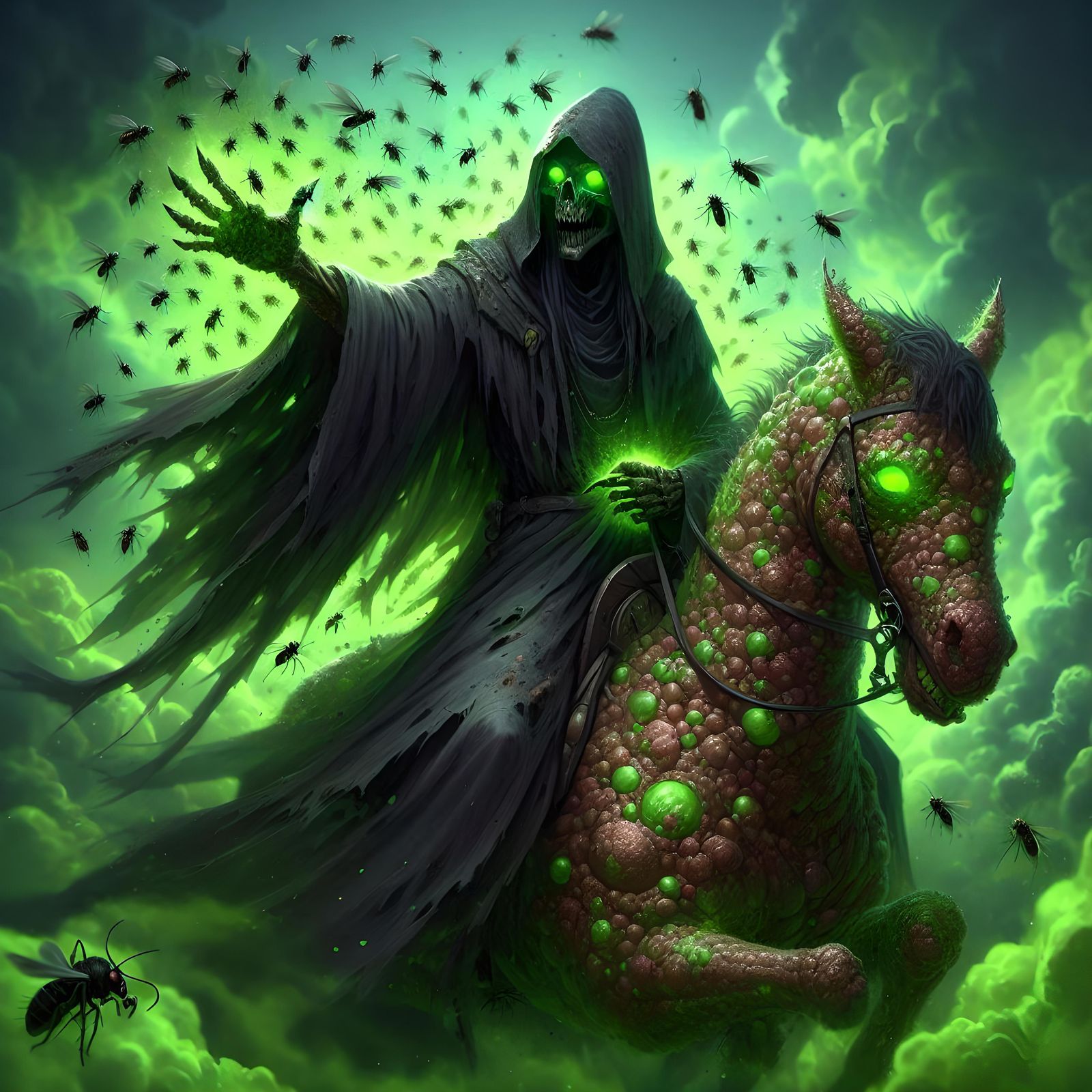 The 4 Horsemen of the Apocalypse: Pestilence