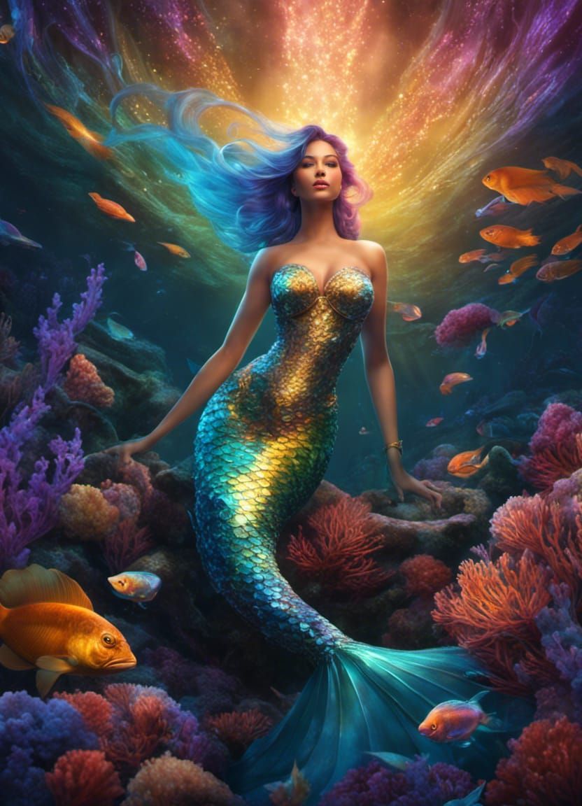 mermaid  by @Professional Unicorn