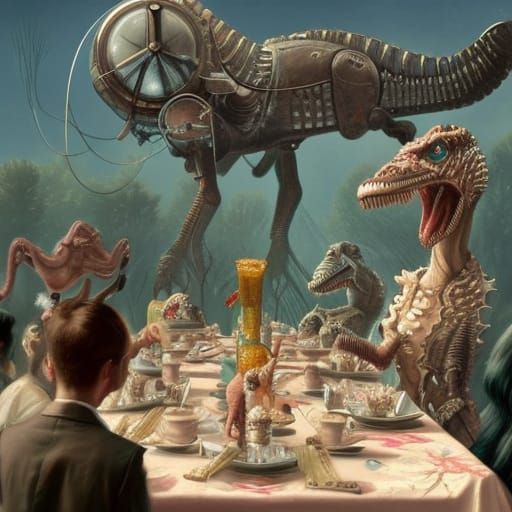 First Thanksgiving, Planet 10, 4075 A.D. undefined