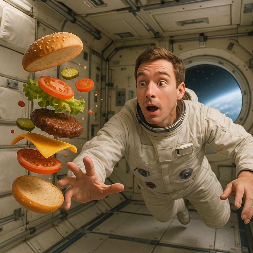 Zero Gravity Burger Chase