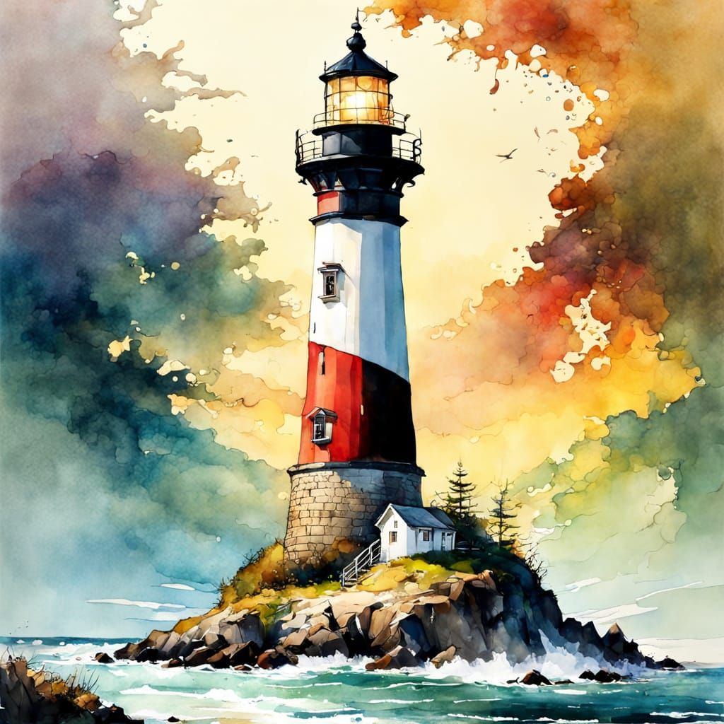 Daily #1010 - Lighthouse  by @Edison