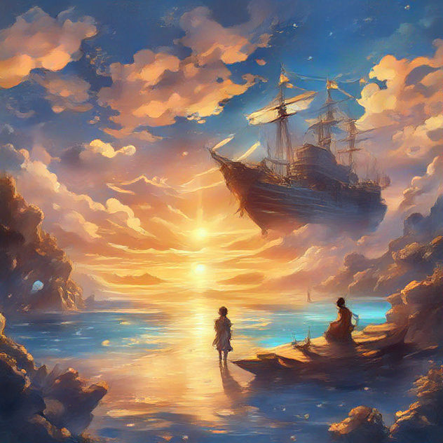 Eine der wohl bekanntesten und gruseligsten Meersagen ist die des fliegenden Holländers (Text unten)