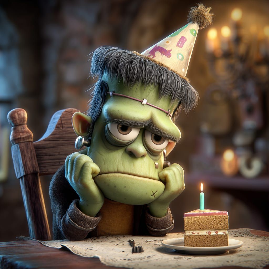 A very lonely and sad birthday 😨