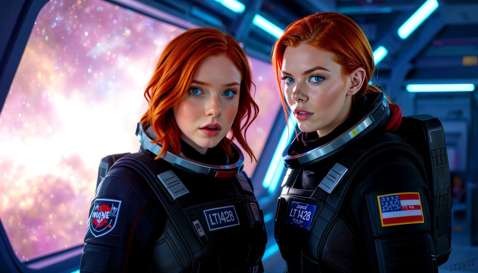 Kristie Kline & Sela Kailani - Space Series