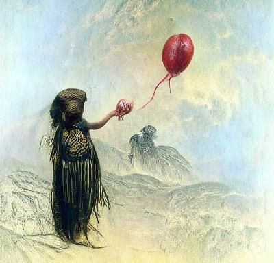 "Girl with a balloon"