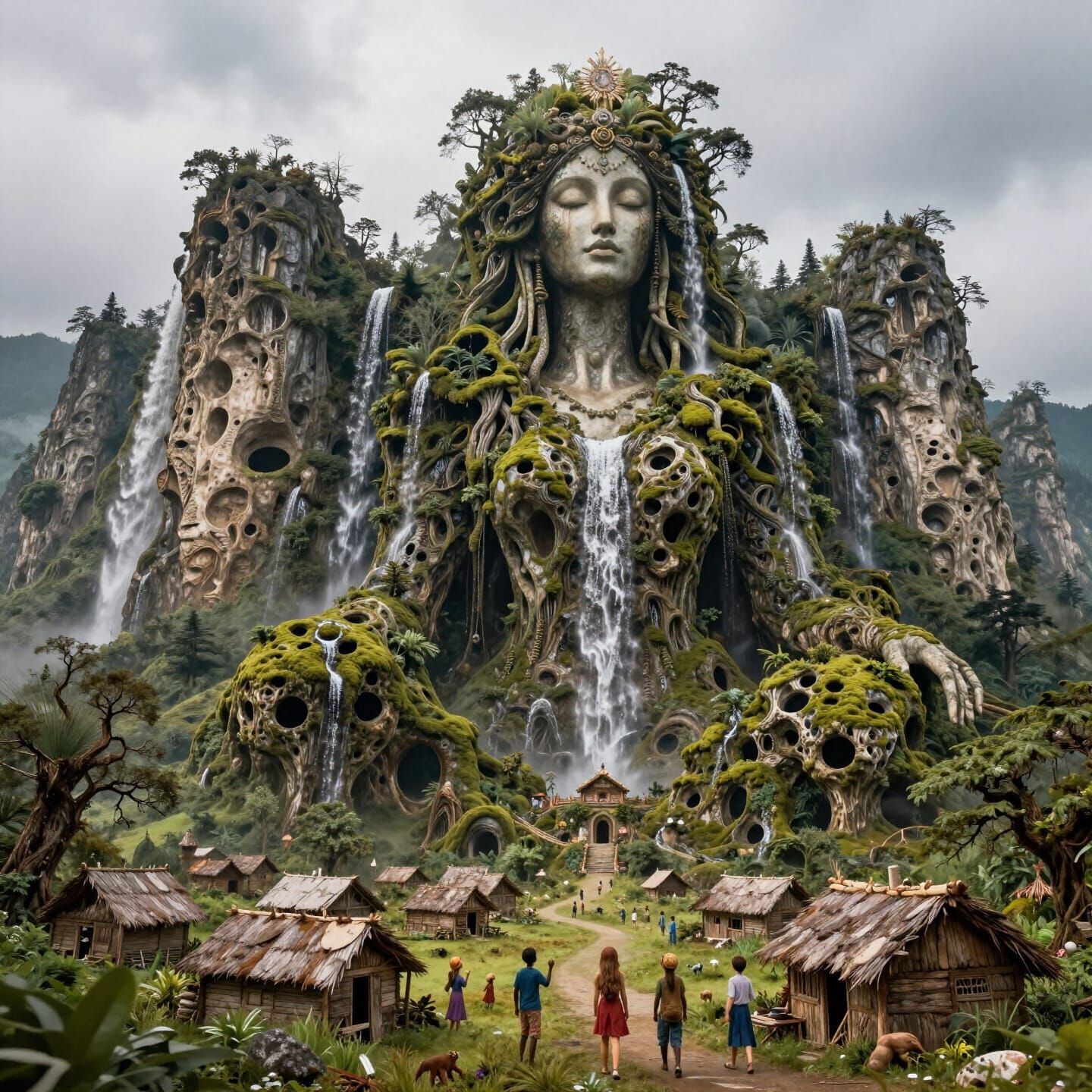 Pilgrimage To The Moss Mountain Maiden....